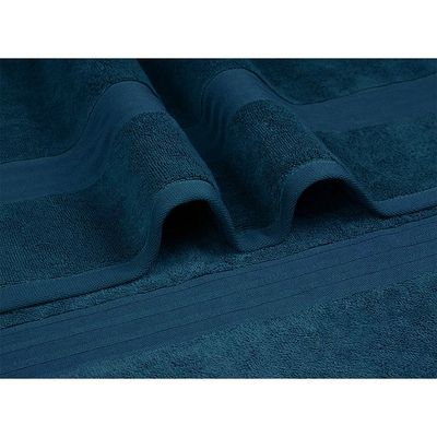 Ideal Home 100% Cotton 7 pc Bath Sheet Set Teal Blue