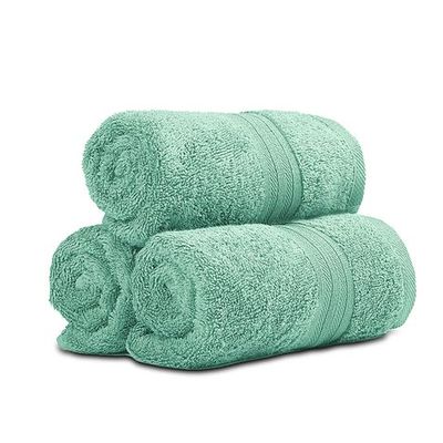Ideal Home 100% Cotton 6 pc Hand Towel Set Mint Green