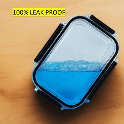 Auroware 3 Set Storage Sealed Crisper Container with Leak proof Lid 500ml, 1.2 Liter, 2.2 Liter kitchen Organisation, Transparnet, BPA-Free, Airtight, Stain, Shatter Resistance