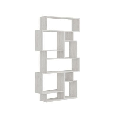 Mourah Karmato Bookcase - Ancient White - 2 Years Warranty