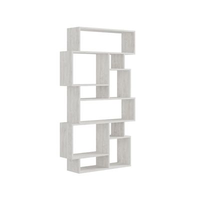 Mourah Karmato Bookcase - Ancient White - 2 Years Warranty