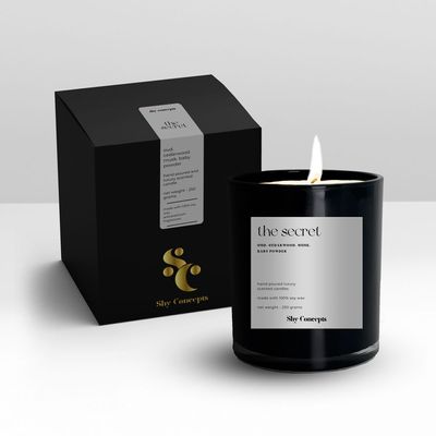 The Secret - Luxury Scented Candle (BLACK)