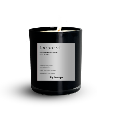 The Secret - Luxury Scented Candle (BLACK)