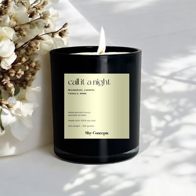 Call it a Night- Luxury Scented Candle (BLACK)