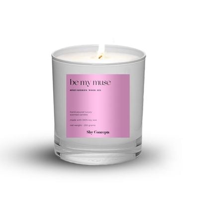 Be My Muse - Luxury Scented Candle (WHITE)