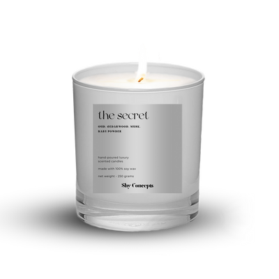 The Secret - Luxury Scented Candle (WHITE)