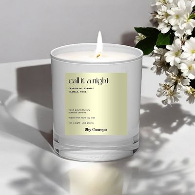 Call it a Night- Luxury Scented Candle (WHITE