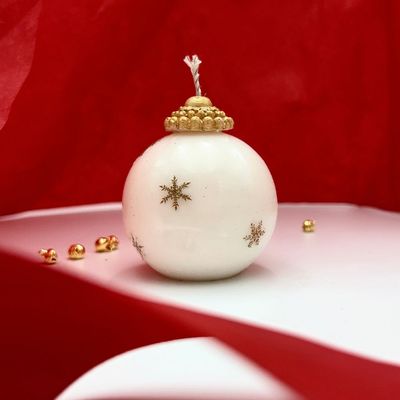 BIG CHRISTMAS BALL CANDLE