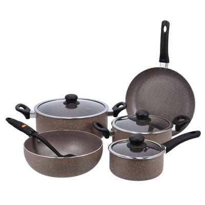 Granite Coated Smart Cookware Set, 9Pcs, DC1577BGE 