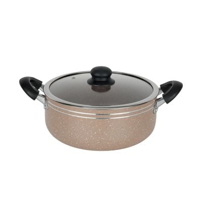 Delcasa 10-Piece Non-Stick Cookware Set with Granite Coating- DC1889BGE