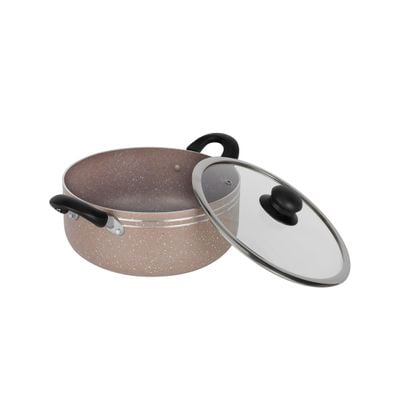 Delcasa 10-Piece Non-Stick Cookware Set with Granite Coating- DC1889BGE