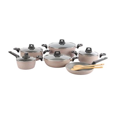 Delcasa Emerald 13-Piece Non-Stick Cookware Set- DC2283