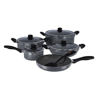 10-Piece Aluminum Cookware Set