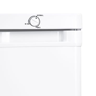 120L Gross/ 85L Net Capacity Upright Freezer With Tropical Compressor, No Fan, Recessed Handle, Lock & Key, 4 Crystal Freezer Drawers, Adjustable Thermostat, 100% HCF & FCKW Free, Inside Condensor 0 W GRFU1206 White