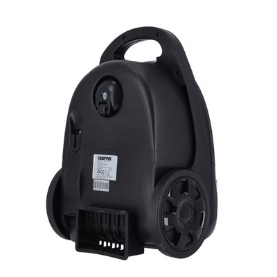 Vacuum Cleaner - Powerful Motor, Cloth Bag & Metal Tube | Speed Control with Low Noise | Ideal Home, Hotel, Shop, Garage & More | 2-Years Warranty 3 L 2600 W GVC19023 Black