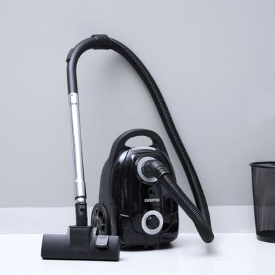 Vacuum Cleaner - Powerful Motor, Cloth Bag & Metal Tube | Speed Control with Low Noise | Ideal Home, Hotel, Shop, Garage & More | 2-Years Warranty 3 L 2600 W GVC19023 Black