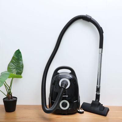 Vacuum Cleaner - Powerful Motor, Cloth Bag & Metal Tube | Speed Control with Low Noise | Ideal Home, Hotel, Shop, Garage & More | 2-Years Warranty 3 L 2600 W GVC19023 Black