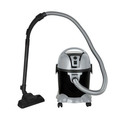 Wet and Dry Vacuum Cleaner 2800 W |18 L Tank Capacity, Powerful Copper Motor High Suction Power and Ergonomic Body, Blow Function | Includes Hose, Small Floor Brush, Service Tool and Extension Tube| Dust Full Indicator 360-Degree Turning and Special Wheels| 2 Years Warranty 18 L 2800 W GVC19026N Grey/Black