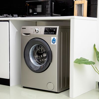 7 KG Fully Automatic Washing Machine Automatic Front Load Washing Machine With Electronic Control System And Ecologic System |Equipped With Delay Start, Foam Protection, Overload Protection, Adjustable Temperature, Child Lock, Metallic Drum 2100 W GWMF7121STV Silver