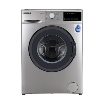 7 KG Fully Automatic Washing Machine Automatic Front Load Washing Machine With Electronic Control System And Ecologic System |Equipped With Delay Start, Foam Protection, Overload Protection, Adjustable Temperature, Child Lock, Metallic Drum 2100 W GWMF7121STV Silver