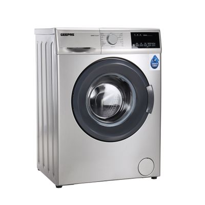 7 KG Fully Automatic Washing Machine Automatic Front Load Washing Machine With Electronic Control System And Ecologic System |Equipped With Delay Start, Foam Protection, Overload Protection, Adjustable Temperature, Child Lock, Metallic Drum 2100 W GWMF7121STV Silver