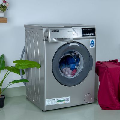 8 KG Fully Automatic Washing Machine Automatic Front Load Washing Machine With Electronic Control System And Ecologic System |Equipped With Delay Start, Overload Protection, Adjustable Temperature, Child Lock, Metallic Drum GWMF8021STV Silver