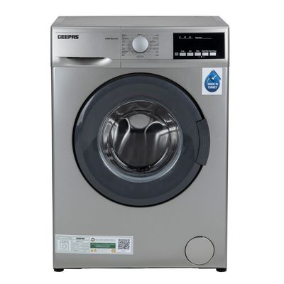 8 KG Fully Automatic Washing Machine Automatic Front Load Washing Machine With Electronic Control System And Ecologic System |Equipped With Delay Start, Overload Protection, Adjustable Temperature, Child Lock, Metallic Drum GWMF8021STV Silver