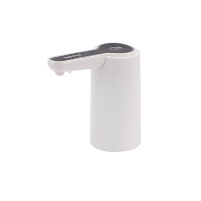 Geepas Rechargeable Mini Water Dispenser Portable and Light-Weight Pump with Easy Press Mechanism and USB Charge Plug and Play GWD17034 White and Black