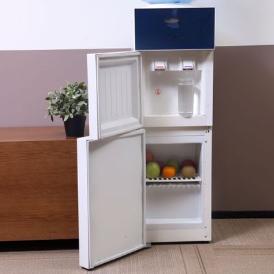Geepas Hot And Cold Top Loaded Water Dispenser | Compressor Cooling, Fast Cooling And 2 Taps, Hot And Cold| Cold Temperature: 5-10 Degrees Celsius; Hot Temperature: 85-95 Degrees Celsius| Perfect For Home And Office| Red GWD8343