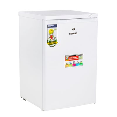 Water Dispenser with Refrigerator| Stainless Steel Water Tank with Compressor Cooling and 3 Taps, Hot, Normal and Cold| Equipped with Child Safety Button| Perfect for Home and Office| 2 Years Warranty GWD8355 White