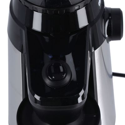 Geepas Electric Coffee Grinder -15 Grind Settings Adjustable Settings With Knob | Portable airtight chamber | Coffee Grinder For Drip, Percolator, French Press, American And Turkish Coffee Makers 0.35 kg 150 W GCG41013 Grey/Black