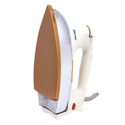 Geepas Automatic Dry Iron - Automatic Dry Iron -  Durable Teflon Plated Sole Plate| Auto Shut Off, Temperature Setting Dial 1200.0 W GDI2771 Cream