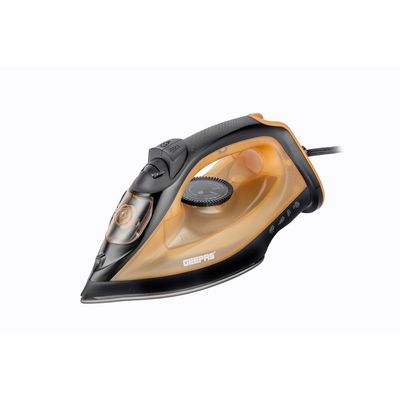 Geepas Multifunctional Steam Iron  With Non-Stick Soleplate, Wet/Dry Function/Temperature Control, Dry/Steam Burst/Steam/Vertical Steam/Spray Function 120 ml 1800 W GSI7783N Multicolour