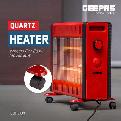 Quartz Heater 1500W 1500.0 W GQH9109 Cream/Orange