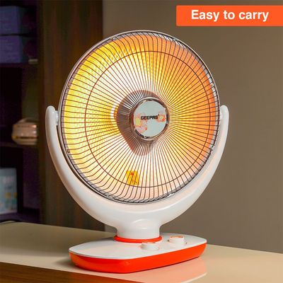 Geepas Halogen Stand Heater With Heating Power 950.0 W GRH9548 White/Orange
