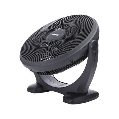 Personal High Performance Box Fan with 3 Speed Controls and 5 Leaf Blades 180 Degree Adjustable Angle and Efficient Cooling GF21138 Black