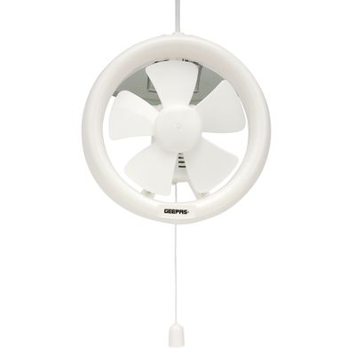 Geepas Exhaust Fan With Long Life Powerful Motor Less Noise And Low Energy Consumption 50 W GF21169 White