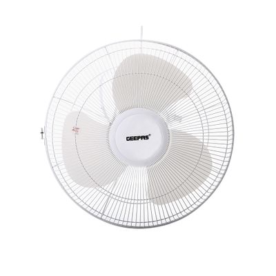 Geepas 16" Orbit Fan - Wide Oscilation, Speed Controller with 3 Leaf ABS Blades with Metal Grill | Ideal for Office, Bedroom, Study Room, Living Room & more GF9607 White