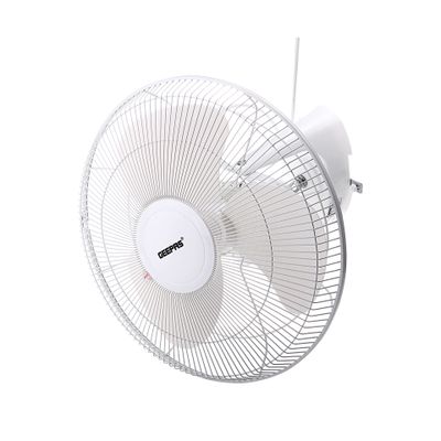 Geepas 16" Orbit Fan - Wide Oscilation, Speed Controller with 3 Leaf ABS Blades with Metal Grill | Ideal for Office, Bedroom, Study Room, Living Room & more GF9607 White