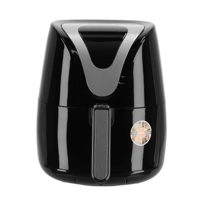 Geepas Digital Non Stick Air Fryer 3.5 L  Overheat Protection Sensor Touch Panel 1-60 Minutes Timer 3.5 L 1400 W GAF37501 Black/Silver