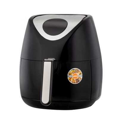 Digital Air Fryer With 3.5 L Capacity |Vortx Air Frying Technology | Led Display With Touch Screen| Oil Free 10 Preset Cooking Programs| 1-60 Mins Timer 50-200 Degree Temperature 3.5 L 1400 W GAF37512 Black