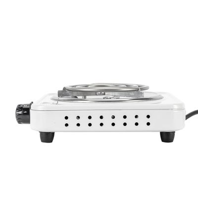 Electric Single Hot Plate with Temperature Control 1000 W GHP7577 White