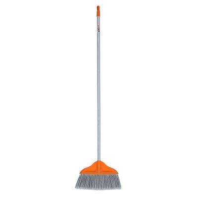 Broom with Pvc coated wooden handle 1X24