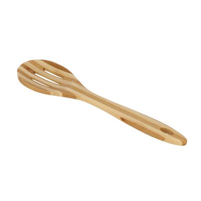 Bamboo Slotted Spoon 1X200