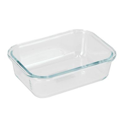 BRS RectnGlass AirTight Conta. 0.4L 1X24
