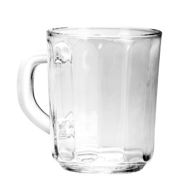 8Oz/240ML 3Pcs Glass Cup Set/Handle1X24