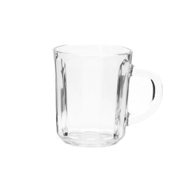 8Oz/240ML 3Pcs Glass Cup Set/Handle1X24