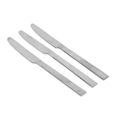 3Pc SS Table Knife 1X72