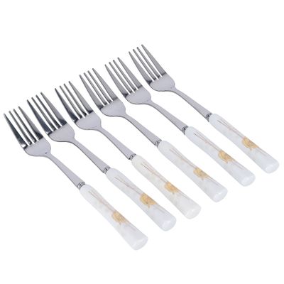 6Pcs Dinner Fork Set 1X48