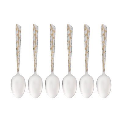 6Pcs Dinner Spoon Set1X48